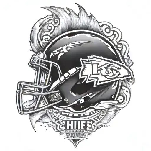 Kansas City chiefs tattoo design idea
