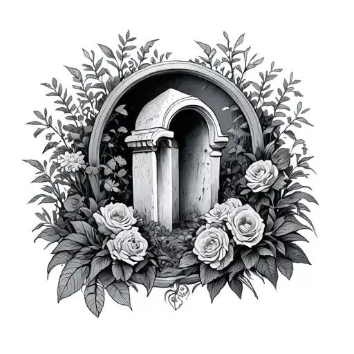 Graves Into Gardens tattoo design idea