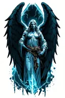 Archangel wings only spread tattoo design idea