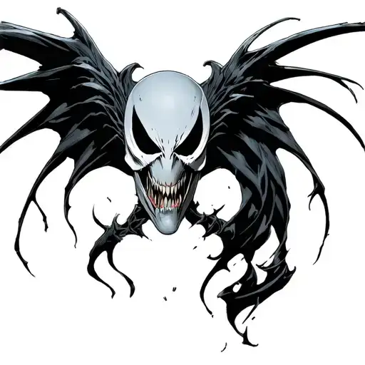 spawn comic hero tattoo design idea