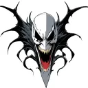 spawn comic hero tattoo design idea