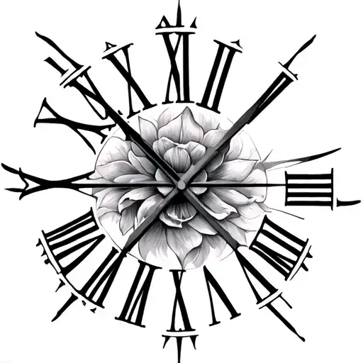 roman numerals february 17 2022 tattoo design idea