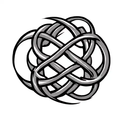 Father Son Celtic Knot tattoo design idea