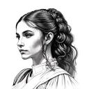 padme star wars tattoo design idea