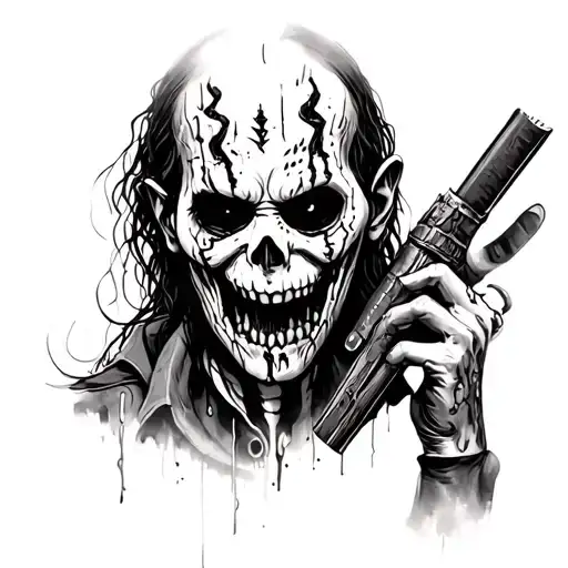 Dead By Daylight tattoo design idea