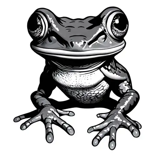 Cook the Frog tattoo design idea