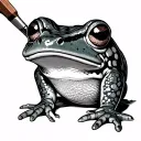 Cook the Frog tattoo design idea
