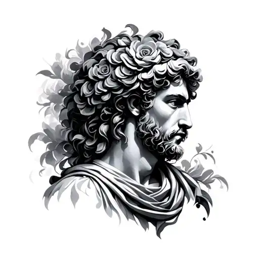 4 Stoic Virtues tattoo design idea