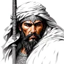 Arab Warrior tattoo design idea