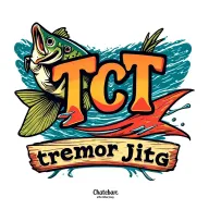 "TCT tremor jig" Chatterbait bass jumping tattoo design idea