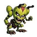 springtrap five nights at freddys tattoo design idea