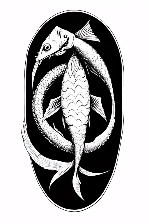 pisces, cancer and virgo zodiac sign incorporated tattoo design idea