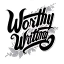 worthy script writing tattoo design idea
