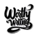 worthy script writing tattoo design idea