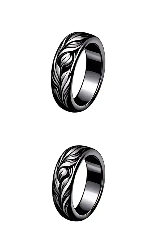 couple ring tattoo  tattoo design idea