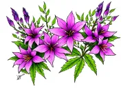 Fireweed tattoo design idea