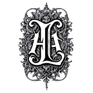 Initials A nad L font tattoo design tattoo design idea
