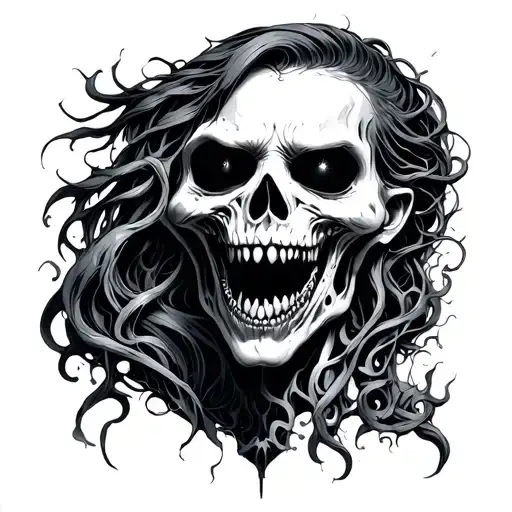 Cosmic Horror tattoo design idea