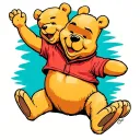 Pooh bears all the way down  tattoo design idea