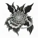 Karlach BG3 tattoo design idea
