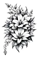 mandala lily rose hazel tattoo design idea