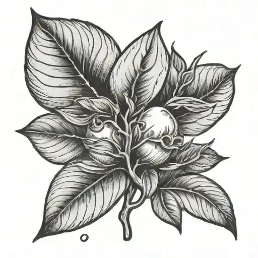 Apple seed mini tattoo tattoo design idea