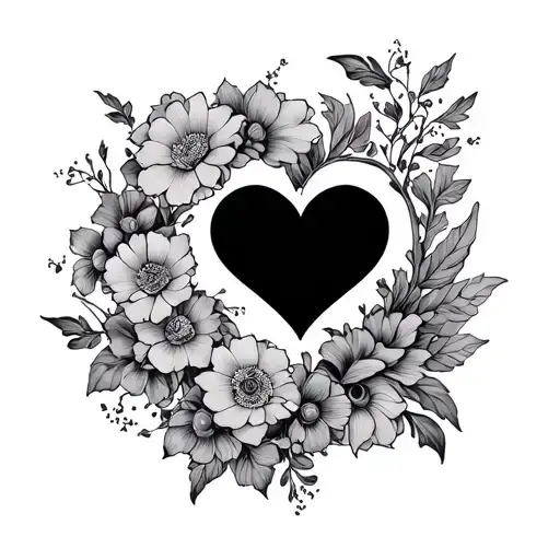 a tattoo in common with my sister. ornamental and floral style. must symbolize our love and our complicity tattoo design idea