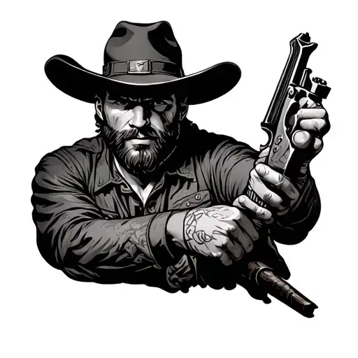 Arthur Morgan tattoo design idea
