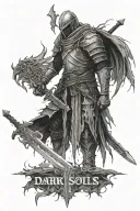 dark souls lost souls tattoo design idea