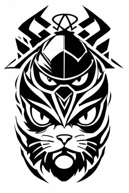 Raven, beetle, ninja turtle face, atom symbol, dc comics logo, pentagram and a cat face tattoo design idea