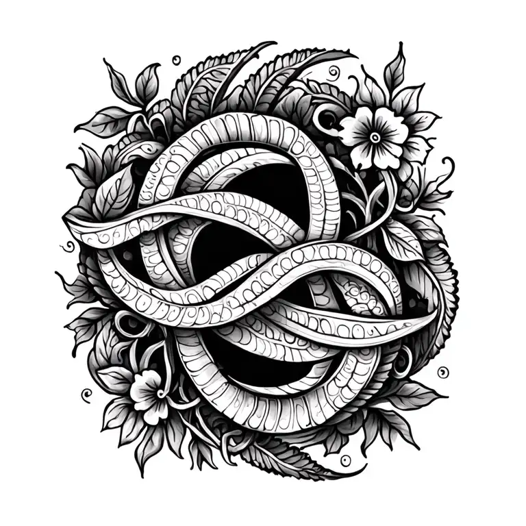 ayahuasca vines intertwining henna tattoo design. add more traditional henna design to ot  tattoo design idea