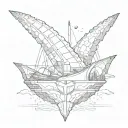 generational space ark  tattoo design idea