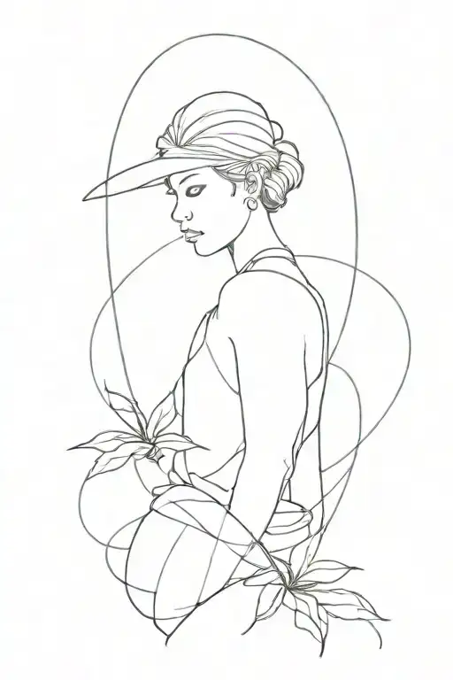 pen named Laura Noah Elaine tattoo design idea