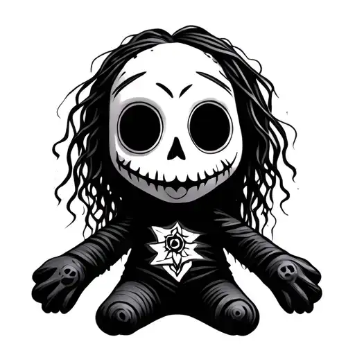 Voodoo Doll tattoo design idea