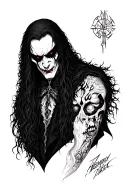 Vampire Igor like Alucard Hellsing tattoo design idea