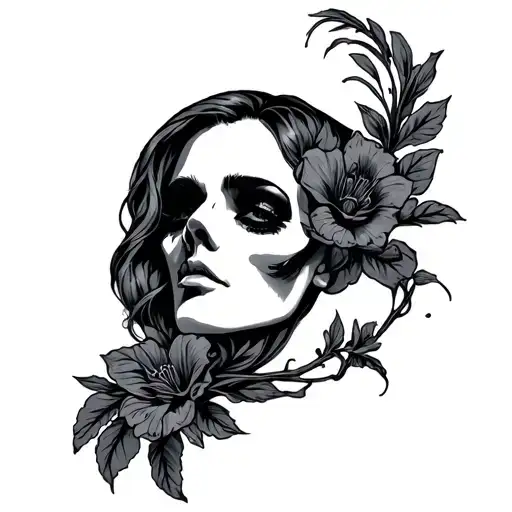 lucky enough tattoo design idea