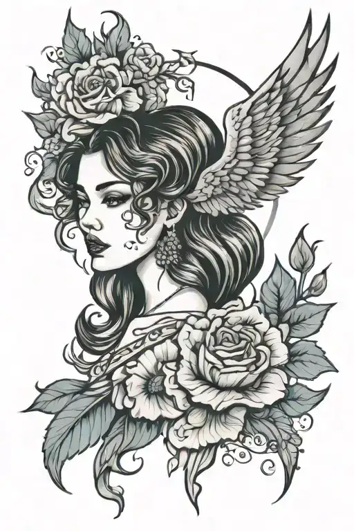 selena tattoo design idea