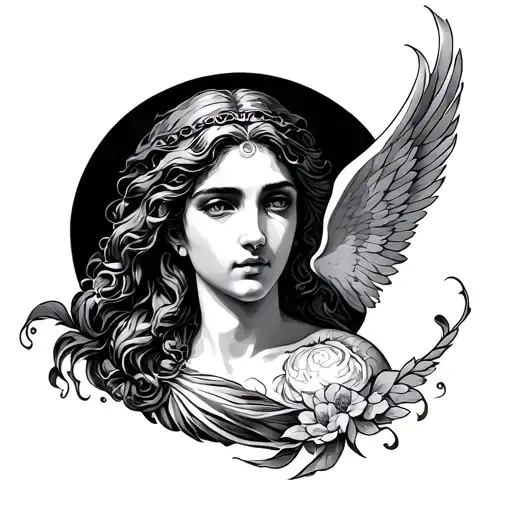 made in heaven tattoo design idea