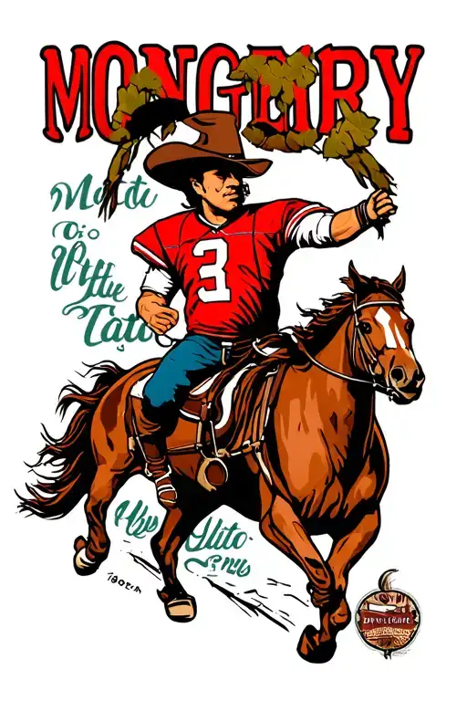 Montgomery Alabama, football player, trail rides,country boy tattoo design idea
