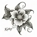 Kathy tattoo design idea