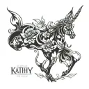 Kathy tattoo design idea