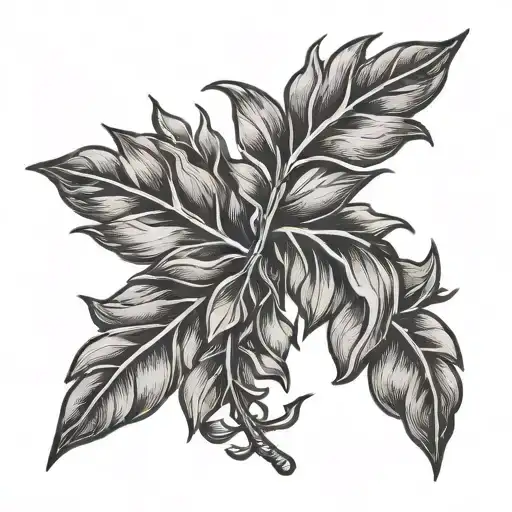 laurel wreath tattoo design idea
