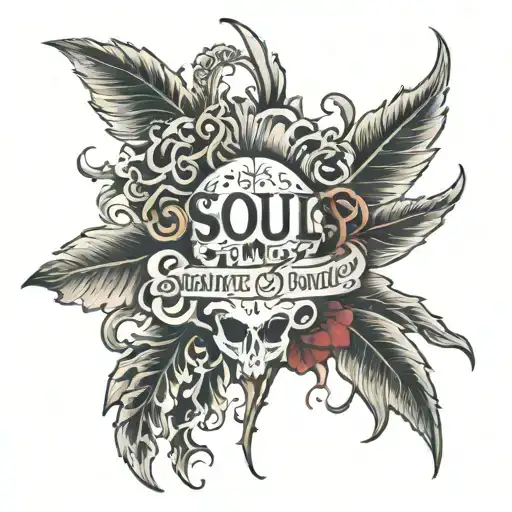 and if you could salvage my soul would you sacrifice this life to not die alone, mgk tattoo design idea