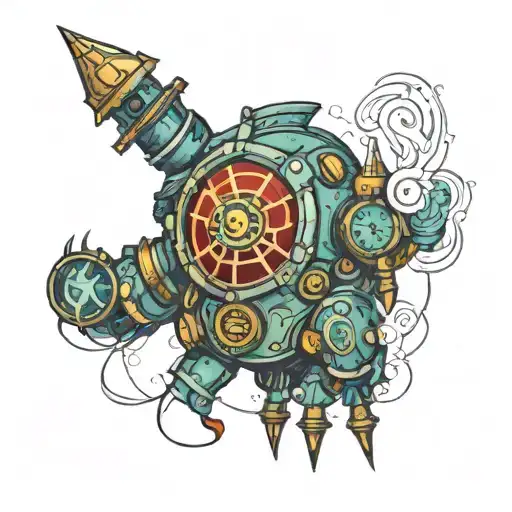 bioshock tattoo design idea