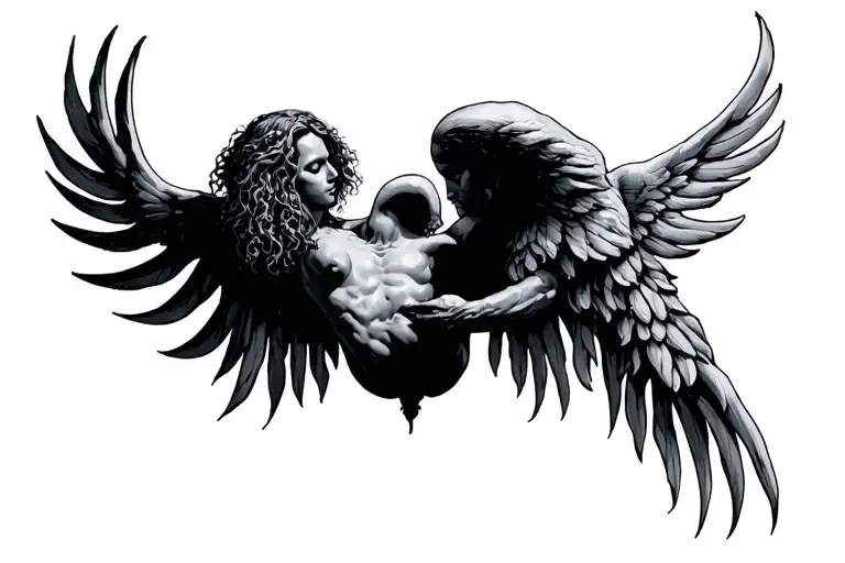 Nirvana In Utero tattoo design idea