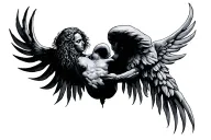 Nirvana In Utero tattoo design idea