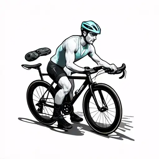 surgeon and a triathlete tattoo design idea