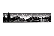 armband abstract with a motocycle, mountains. trees, VII number and 13.068866,74.992779 coordinates  tattoo design idea