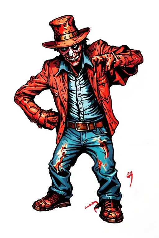 freddy krueger tattoo design idea