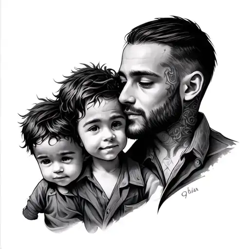 222+ Father And 2 Sons Tattoos in 2026 - BlackInk AI